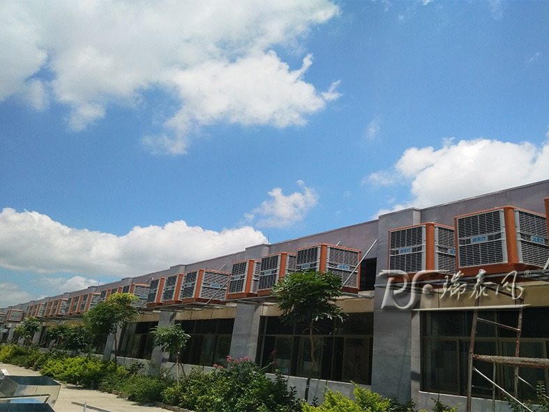 起臺風休息?那是不可能的，冷風機廠家瑞泰風一如既往在服務客戶