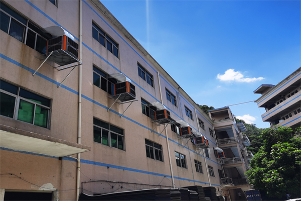 瑞泰汕尾工廠通風降溫設備廠家，不止節能還環保