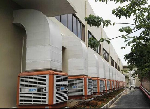 工業冷風機安裝案例